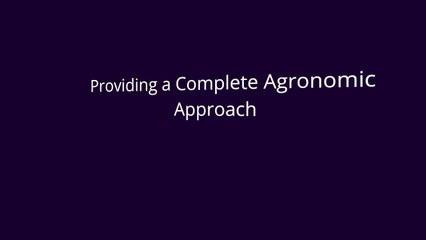 Jeffry Hill: Providing a Complete Agronomic Approach
