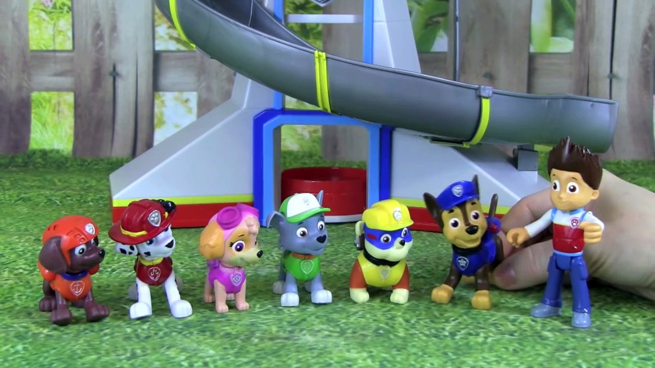 Paw Patrol Snow Pups Go Snowboarding & Make Snowmen Everest & Paw Patroller Full Playtime Episode