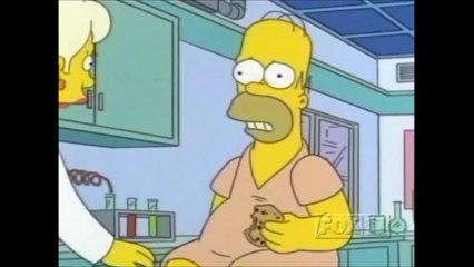 The Simpsons - Crayon in Homers brain