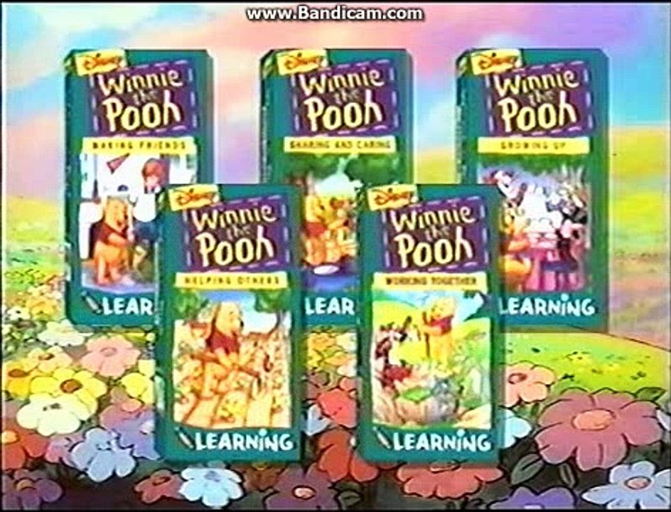 Opening To Winnie The Pooh Learning Working Together 1996 VHS