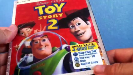 Toy Story 2 3D Blu-Ray Unboxing