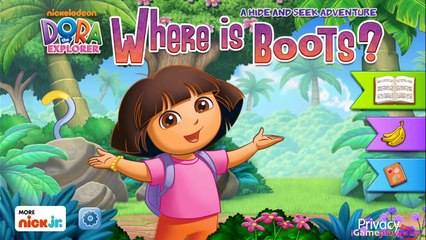 Dora the Explorer: Where is Boots? - Gameplay Review - Game for Kids (iOS: iPhone / iPad)