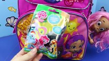 Bubble Guppies Backpack Surprise Toys and Blind Bags with Frozen Elsa Doll and My Little Pony