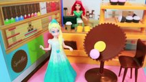 MiWorld Sprinkles REVIEW with DISNEY FROZEN ELSA & Princess Ariel the Little Mermaid AllToyCollector