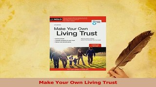 Download  Make Your Own Living Trust PDF Free