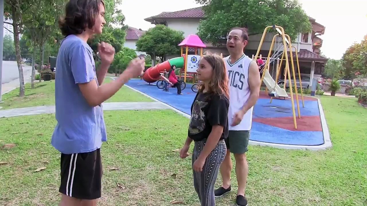 How Can a Little Girl Get Away from a Strong Man