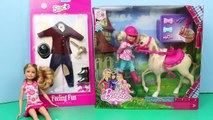 Barbie Chelsea Pony Rides with Stacie and Horse Toy Playset by DisneyCarToys