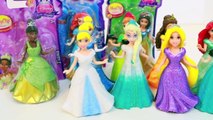 Magiclip Collection DISNEY PRINCESS Ariel Frozen Anna Elsa Merida Cinderella Belle AllToyCollector