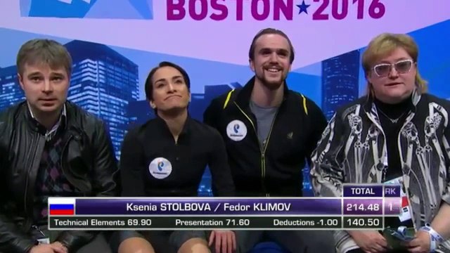 2016 World Figure Skating Championships - Pairs Free Skating - Group 3