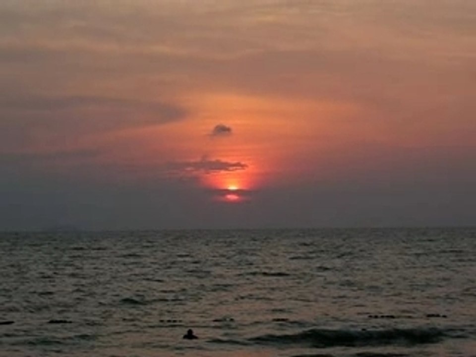 Sunset at Jomtien Beach 1