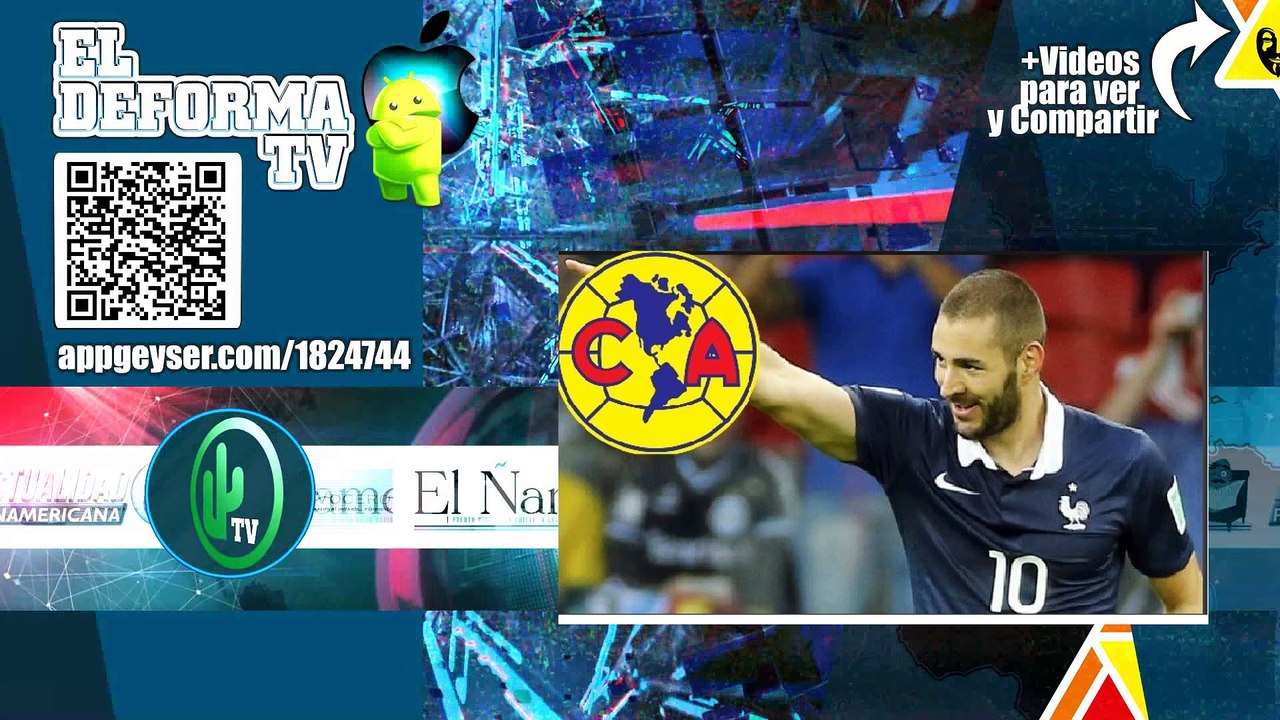 ¡Bomba invernal! Karim Benzema, nuevo refuerzo del América para el Clausura 2016