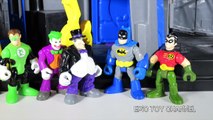 BATMAN Toy Parody IMAGINEXT Batman & Robin Defend Gotham City for The Joker & Mr. Freeze