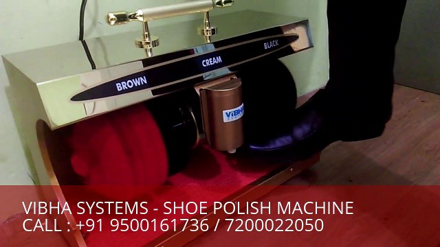 Shoe Polish Machine Shoe Shine Machine Suppliers Chennai