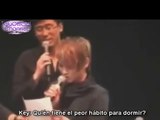 SHINee - Key imita a Jonghyun [ Sub Español ]
