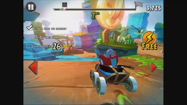 Angry Birds Go! Gameplay Walkthrough Part 10 - King Pig! Rocky Road (iOS, Android)