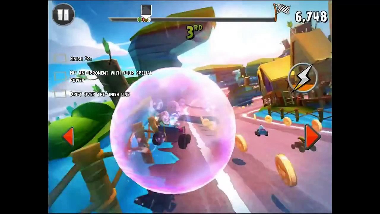 Angry Birds Go! Gameplay Walkthrough Part 46 - All Fully-Upgraded Seedway Karts! (iOS, Android)