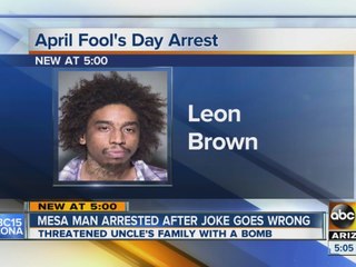 Man arrested for calling in a bomb threat on his uncle