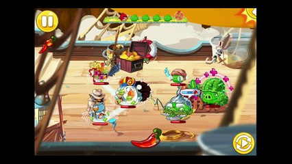 Angry Birds Epic: White Bird Set Item Yin, Forgotten Bastion 6, Cave 7, Walkthrough