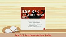 Download  Sap R3 Implementation Guide  EBook