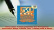 PDF  50 Creative Training Openers and Energizers Innovative Ways to Start Your Training with a Download Online