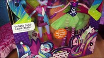 MLP The Dazzlings 1: Sonata Dusk & Aria Blaze Equestria Girls My Little Pony Toy Review/Parody/Spoof