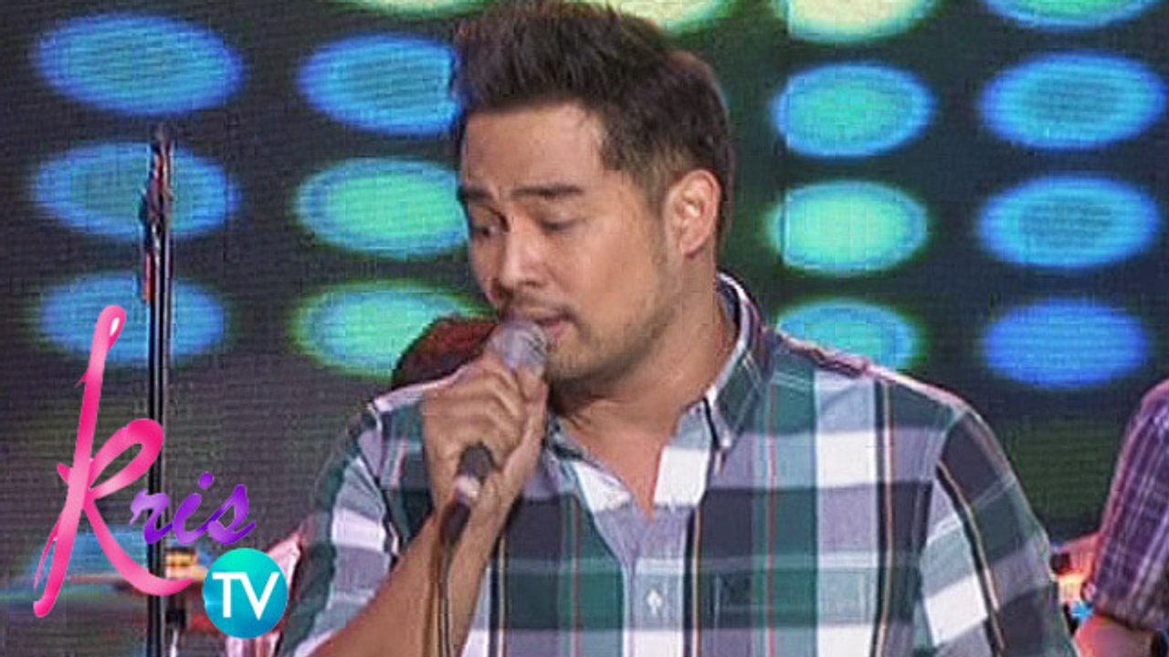 Kris TV: Jed Madela sings "We Belong Together"