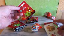 2015 Angry Birds Kinder Surprise Eggs & Hangers Fun Pack Toys to Collect Unpacking Sorpresa