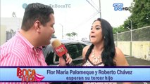 Flor María Palomeque y Roberto Chávez esperan su tercer hijo, ella nos da todos los detalles de su embarazo