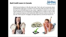 Apply Now on Bad Credit Personal Loans in Canada