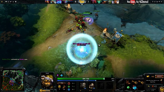 DOTA 2 - Tiny Mircales Play 7900+ MMR / Ranked Match