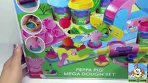 De Peppa Pig Español 2016!! Peppa Pig surprise eggs plastilina play doh toys videos