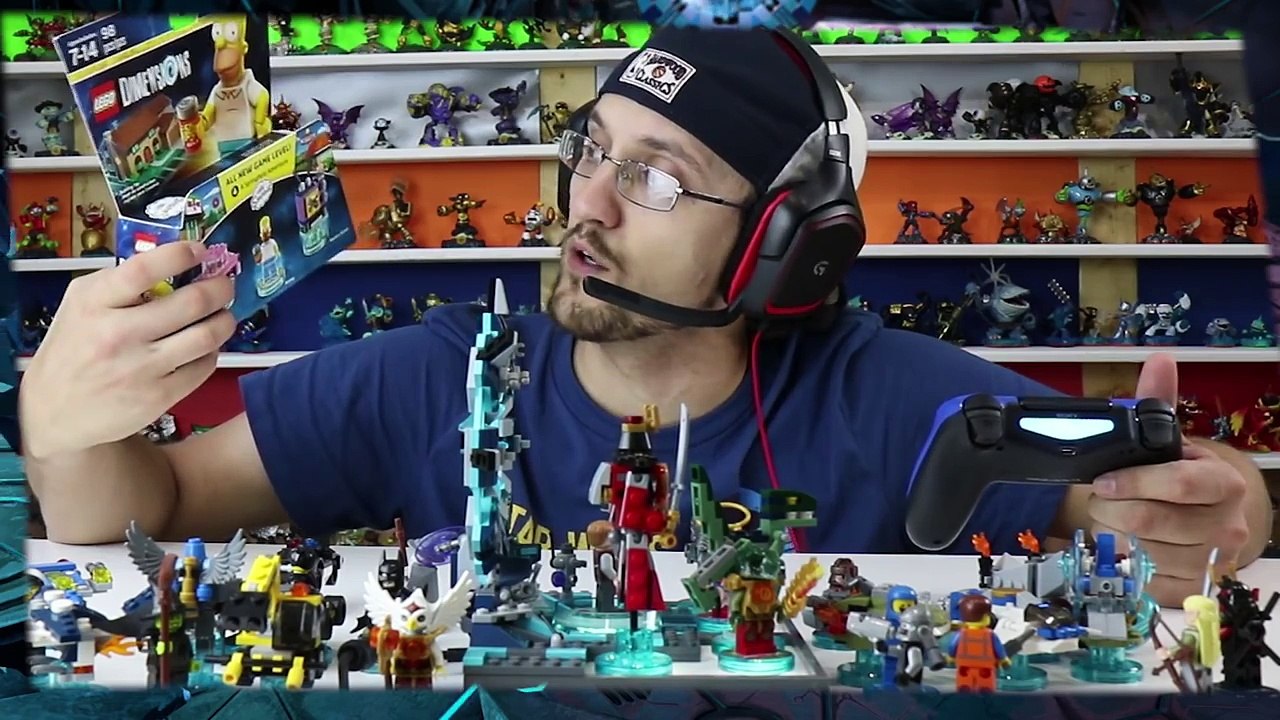 Lets Build & Play LEGO Dimensions #3: MONSTER HOMER in Springfield (Just Let Me Build The Car Man!)