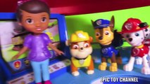 PAW PATROL [Parody] Nickelodeon Paw Patrol Lookout with Octonauts & Doc McStuffins Toy Video Parody