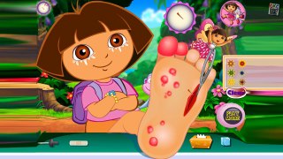 Dora Gets Hurt - Doras Foot Injury - Dora the Explorer games for children