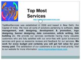TopMostServices.com - TMS - Data Entry Services - Web Search - E-Commerce Data Entry