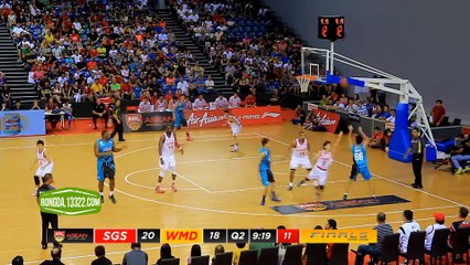 Video giải bóng rổ nhà nghề Đông Nam Á năm 2016 Malaysia Dragon vs Singapore Slinger Game 4