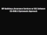 [Read book] MP Auditing & Assurance Services w/ ACL Software CD-ROM: A Systematic Approach