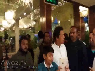 What People Did With Imran Khan In Marriot Hotel Islamabad
