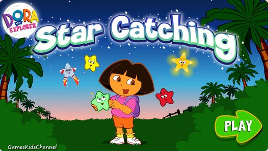 Dora Star Catcher - Dora The Explorer Star Catcher Game Episode – Видео