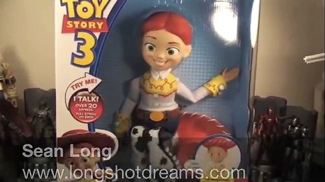Toy Story 3 Jessie The Talking Cowgirl Movie Toy Review