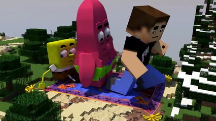 SPONGEBOB IS IN MINECRAFT 2 - 3D Animation