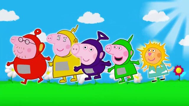 Peppa Pig Teletubbies Finger Family Lyrics / Nursery Rhymes