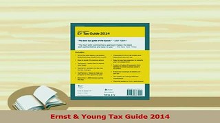 Read  Ernst  Young Tax Guide 2014 Ebook Free