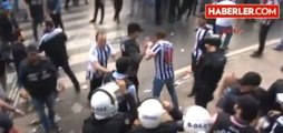 Polisten Beşiktaş Taraftarına Tepki Çeken Tokat