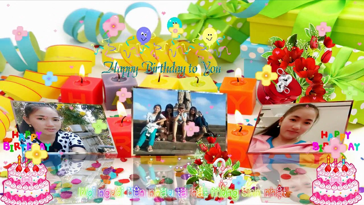 happy birthday Trang sushi [khuc hat mung sinh nhat—phan dinh tung]
