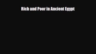 Download ‪Rich and Poor in Ancient Egypt PDF Online