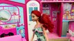 Little Mermaid Ariel Babysits Disney Frozen Kids Alex with Prince Eric as Frozen Elsa goes Shopping