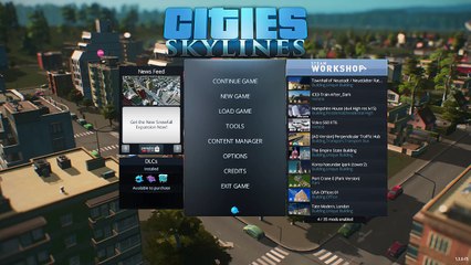 Cities Skylines SnowFall Ep.01-  Whats New ?