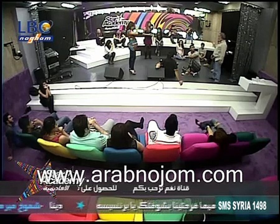 حصريااااااا رانيا نجيب من اول حصة مسرح