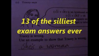 13 of the silliest exam answers ever
